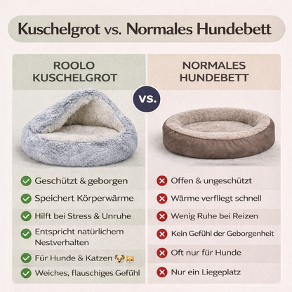 KuschelGrot – Anti-Stress Schlafhöhle